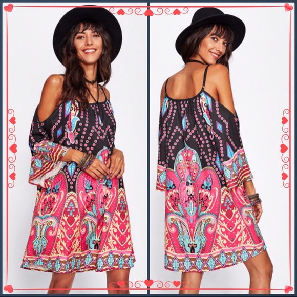 Dresses & Skirts - ❌SOLD❌ Kimono Sleeve Dress